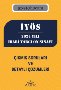 2024 Yılı İdari Yargı Ön Sınavı