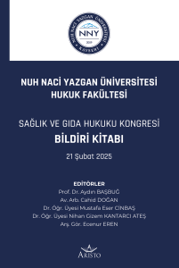Sağlık ve Gıda Hukuku Kongresi Bildiri Kitabı