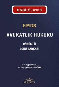 Aristohocam HMGS - Avukatlık Hukuku Çözümlü Soru Bankası