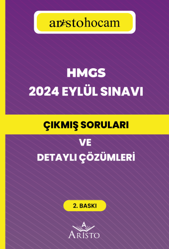 HMGS 2024 Eylül Sınavı Çıkmış Sorular ve Detaylı Çözümleri